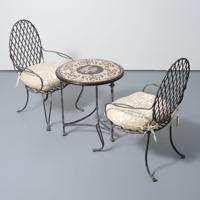 Pair of Emilio Martelli Chairs & Table - Sold for $1,280 on 03-01-2025 (Lot 183).jpg